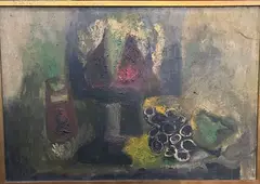 Nature morte aux raisins by Joan García Ripollés, Toile, sold Jan 2025