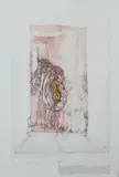 Mes réveils by Fred Deux, 1973, Mine de plomb, gouache, sold Dec 2024