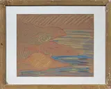 La côte rouge by Louis Valtat, Pastel, sold May 2025
