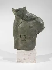Asclépios by Igor Mitoraj, 1988, Bronze à patine vert antique, sold May 2025
