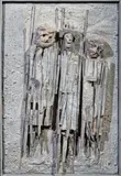 Les trois grâces by Louis Pons, 1997, Technique mixte, assemblage d'éléments divers peints sur panneau, sold May 2025