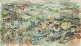 Sans titre, 1966 (resto/verso) by Elvire Jan, 1966, Aquarelle sur papier, sold Oct 2022
