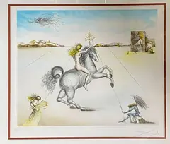 Sans titre by Salvador Dalí, Lithographie en couleurs, sold Jun 2022