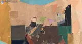 Sans titre by Philibert Charrin, Collage de papiers, sold Dec 2023