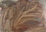 Juillet à la cuirasse by Jean Messagier, vers 1965, Gouache aquarellée, sold Dec 2023