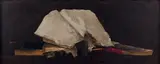 Nature morte aux livres by Pierre Skira, Pastel, sold Dec 2023