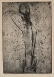 Nu by Johnny Friedlander, Aquatinte sur vélin, sold Dec 2023