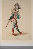 Polichinelle. 1874 by Edouard Manet, Lithographie en couleurs sur Japon vergé mince, sold Dec 2023