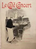Planche de couverture pour «Le Café Concert by Henri Gabriel Ibels, Lithographie sur Japon, sold Dec 2023