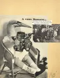 SANS TITRE by Gudmundu Erro, 1959, Collage sur papier signé et daté en bas à droite, sold Oct 2018