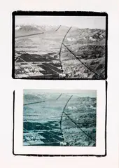 CALIFORNIE LYOTARD « RECITS TREMBLANTS » by Jacques Monory, 1977, Collage de photo et de puzzle sérigraphié sur papier, sold Oct 2018