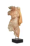 MARIE-PIERRE À L’ÉCHARPE-VARIATION by Philippe Morel, 1989, Terre cuite titrée et numérotée, sold Jun 2018