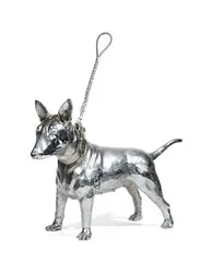 BULL-TERRIER, 2001-2002 by Jean-Michel Pradel-Fraysse, Bronze chromé, sold Jun 2018