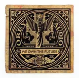 We own the future, 2013 - HPM by Shepard Fairey, Technique mixte et collage sur papier, sold Mar 2018