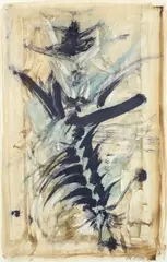 COMPOSITION by Roger Edgar Gillet, 1959, Aquarelle et encre sur papier signé et daté en bas à droite, sold Mar 2018