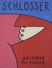 SANS TITRE by Gérard Schlosser, 1966, Gouache sur papier signé et daté en bas à droite, sold Mar 2018