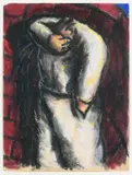 SANS TITRE by Jean-Charles Blais, 1984, Technique mixte et pastel sur papier signé et daté en bas à droite, sold Mar 2018