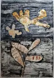 Sans titre (feuilles) by Slavko Kopač, Encre et gouache sur papier, sold Jun 2017