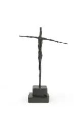 Le Christ d'Assy II, petit by Germaine Richier, 1950, Épreuve en bronze patiné, sold Nov 2024