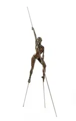 Akimélombes by Nicolas Lavarenne, 2003, Épreuve en bronze patiné, sold Nov 2024