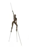 Akimélombes by Nicolas Lavarenne, 2003, Épreuve en bronze patiné, sold Nov 2024