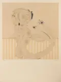 Marionnette by Hans Bellmer, 1973, Lithographie en couleurs sur papier, sold Nov 2024