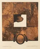 Introspection by Horst Egon Kalinowski, 1969, Lithographie sur papier, sold Nov 2024
