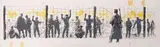 Le camps de prisonniers by Albert Brenet, Gouache et encre sur carton, sold Oct 2024