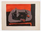 Nature morte by Henryk Hayden, 1968, Lithographie en couleurs sur papier, sold Sep 2024