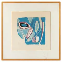 Sans titre by Bram van Velde, Lithographie en couleurs sur papier, sold Jun 2024