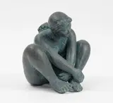 Nu féminin by Cécile Tarel, Terre cuite patinée, sold Jun 2024