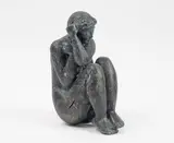 Nu féminin by Cécile Tarel, Terre cuite patinée, sold Jun 2024