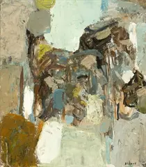 Sans titre by Shafic Abboud, 1960, Gouache sur papier, sold Jun 2024