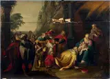 L'adoration des mages by Pieter I Lisaert, Panneau, deux planches, non parqueté, sold Apr 2022
