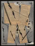 Sans titre by Georges Yuri Annenkov, Collage au journal des « aux manifestations de masse, sold Nov 2024