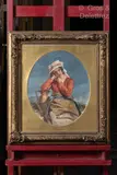 Porteuse d’eau by Joseph John Jenkins, Aquarelle et gouache sur papier signée en bas à gauche, sold Nov 2024