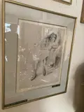 Jeune boudeuse by Jacques Villon, Lithographie signée et numérotée, sold Oct 2024