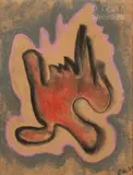 Sans titre by Ernst Engel-Pak, 1930, Pastel sur papier, sold Jul 2024