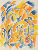 Lumière d'Espagne by Jean-Claude Forquin, Gouache sur traits de crayon, sold Jul 2024