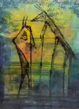Sans titre by Henri Pfeiffer, Carton contenant, sold Jul 2024