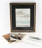 Sans titre - Paysage by Michel Tremblay, Aquarelle, sold Aug 2024