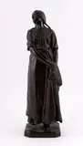 Évangéline by Henri Hébert, Bronze à patine foncée, sold Apr 2024