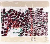Le midi" (1979) Planche 3 de la série "Le sablier by Jean Paul Riopelle, Lithographie en couleurs, sold Apr 2024