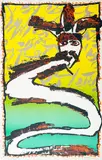 Dotremont, peintre de l'écriture by Pierre Alechinsky, 1982, Lithographie, sold Feb 2024