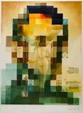 Lincoln en Dalivision by Salvador Dalí, Lithographie, sold Feb 2024