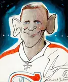 Ralph Backstrom by Normand Hudon, Encre et aquarelle, sold Dec 2023
