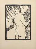 Maternité by Roland Topor, Lithographie, sold May 2024