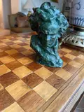 Buste de Beethoven by Ugo Cipriani, Épreuve en bronze patiné vert, sold Feb 2024