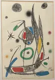 Maravillas con variaciones acrostica 14 by Joan Miró, 1975, Lithographie en couleurs, sold Sep 2023