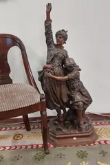 La crié by Marcel Debut, Bronze, sold Dec 2025